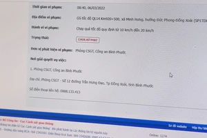 Không nộp phạt nguội khi vi phạm giao thông, sau một năm sẽ tự động gỡ bỏ?