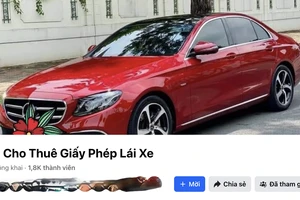 Lại rầm rộ việc cho thuê bằng lái xe để nộp phạt nguội trước lễ 30-4