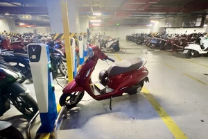 Thay vì cấm, các chung cư có thể đề ra các biện pháp phòng chống cháy nổ với sạc xe điện