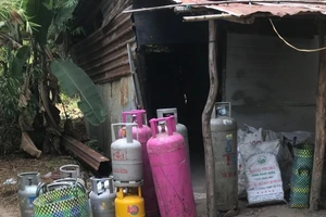 Bình Dương phát hiện cơ sở chiết gas trái phép