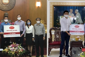 Doanh nghiệp ủng hộ tiền và thiết bị để phòng, chống COVID-19