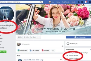 Coi chừng mua phải mỹ phẩm giả trên mạng xã hội 