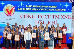 604 doanh nghiệp đạt hàng Việt Nam chất lượng cao 2020 