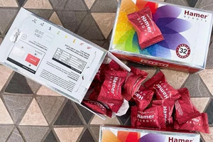 Cấp tốc chặn kẹo chứa chất cấm điều trị rối loạn cương dương