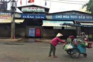 TP.HCM: Tiểu thương chợ hoa Đầm Sen kiến nghị cho mở cửa trong 7 ngày