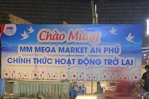 Siêu thị MM Mega Market An Phú chính thức được gỡ phong tỏa