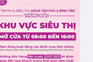 Từ chiều nay, siêu thị tại TP.HCM sẽ mở cửa và giao hàng ra sao?