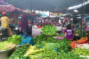 Bão Noru: Giá rau, cá...tại TP.HCM vẫn ổn định