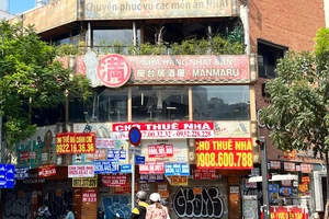 Mặt bằng cho thuê tại quận 1 TP.HCM 