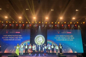 TP.HCM tôn vinh 45 doanh nghiệp đạt giải thưởng Thương hiệu Vàng 2022