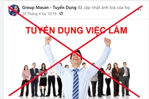Cảnh báo mạo danh Masan tuyển cộng tác viên để lừa đảo