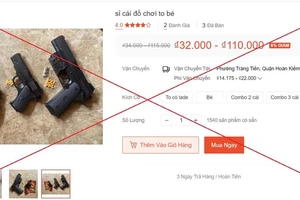 Khuyến cáo cẩn trọng khi mua đồ chơi cho trẻ em trên mạng 