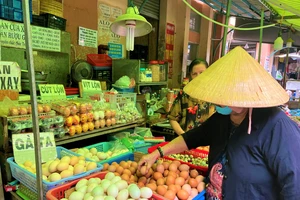 Tháng 7 chỉ số giá lương thực thực phẩm tăng. ẢNH: TÚ UYÊN