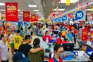 Sức mua tại các siêu thị dịp lễ Quốc khánh 2-9 tăng cao