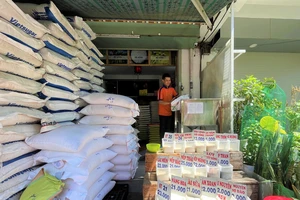 Mười tháng đầu năm xuất khẩu gạo mang về cho Việt Nam 433 triệu USD. ẢNH: TÚ UYÊN