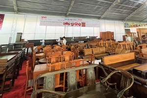 Tháng 1 xuất khẩu gỗ và sản phẩm gỗ của Việt Nam đạt hơn 1,4 tỉ USD. ẢNH: TÚ UYÊN 