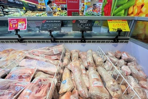 Nhập khẩu thịt heo đông lạnh của Việt Nam quý II tăng 99%