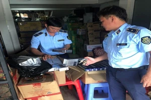 Lực lượng quản lý thị trường phát hiện nhiều vi phạm. Ảnh: Tổng Cục QLTT 