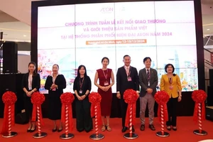 Nhiều mặt hàng Việt ra thế giới thông qua chuỗi siêu thị Aeon