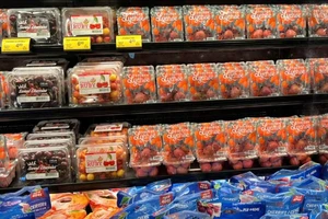 Vải thiều Việt Nam lần đầu được bán ở chuỗi siêu thị lớn nhất nước Mỹ