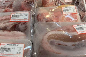 8 tháng đầu năm, Việt Nam chi 274,78 triệu USD nhập khẩu thịt heo đông lạnh