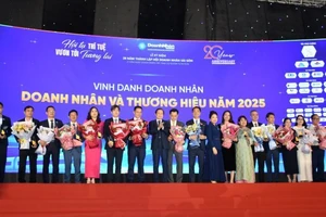 Hội Doanh nhân Sài Gòn vinh danh 50 doanh nhân và thương hiệu tiêu biểu