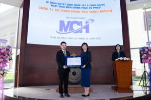 Cổ phiếu MCH chính thức niêm yết trên sàn HOSE