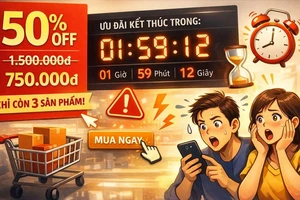 Ủy ban Cạnh tranh Quốc gia cảnh báo giá ảo trong khuyến mãi online