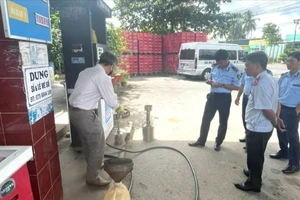 Không đạt quy chuẩn, 1 cửa hàng xăng dầu ở Vĩnh Long bị phạt hơn 300 triệu đồng