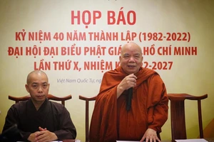 Hơn 3.500 tỉ đồng được Giáo hội Phật giáo Việt Nam TP.HCM góp làm từ thiện trong 5 năm qua 