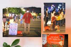 Đằng sau những cái ôm miễn phí trên phố đi bộ Nguyễn Huệ 