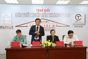 'Tổ ấm tôi mơ': Trao giải bài viết xuất sắc nhất tháng 7 và tháng 8