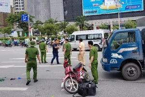 Tai nạn chết người gần siêu thị ở quận 2