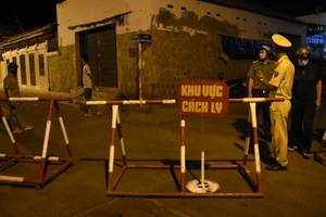 Hình ảnh cách ly nơi có nhiều bệnh nhân COVID-19 ở Bình Thuận