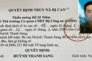 Bộ Công an truy nã giám đốc Công ty cổ phần quốc tế SSKEY