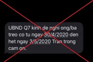 Phạt người đăng tin UBND quận 7 đề nghị người dân "treo co"