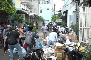 Triệt phá 8 điểm sản xuất, phân phối phụ tùng xe máy giả