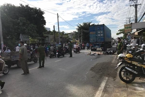 Nữ công nhân ở TP Thủ Đức tử vong dưới bánh container