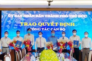 TP Thủ Đức điều động, bổ nhiệm nhiều chức vụ lãnh đạo, quản lý