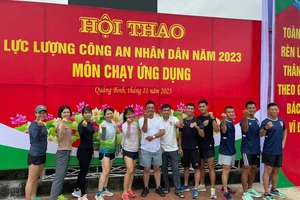 Hơn 70 chiến sĩ Công an TP.HCM dự Hội thao CAND năm 2023