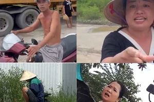 4 người trong gia đình chặn xe, cưỡng đoạt tiền của doanh nghiệp vận tải