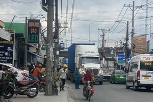 1 người tử vong do tai nạn với xe container tại TP Thủ Đức