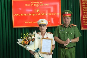 Phó trưởng Phòng CSGT được điều động làm Phó trưởng Công an huyện Bình Chánh