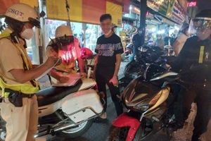 TP.HCM: 226 người bị phạt vì lỗi không có giấy phép lái xe 