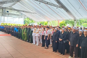 Xúc động Lễ truy điệu Tổng Bí thư Nguyễn Phú Trọng tại quê nhà thôn Lại Đà