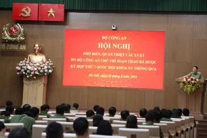 Bộ Công an tổ chức quán triệt 4 luật liên quan lực lượng mà Quốc hội mới thông qua