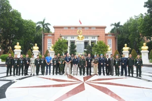 18 học viên quốc tế tham dự khóa tập huấn do Bộ Công an phối hợp tổ chức 