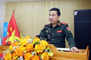 Bế giảng Khóa tập huấn tạo nguồn giảng viên Gìn giữ hòa bình Liên Hợp Quốc