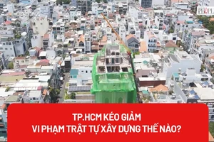 Làm sao để kéo giảm vi phạm trật tự xây dựng tại TP.HCM?