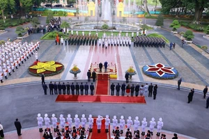 Video: Lễ đón chính thức Tổng thống Joe Biden tại Phủ Chủ tịch